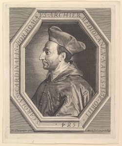San Carlo Borromeo, cardinale e arcivescovo di Milano da Jean Morin