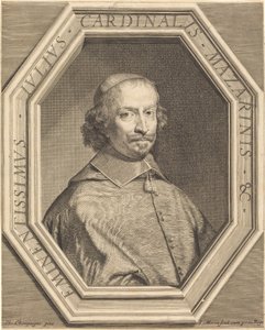 Cardinale Mazzarino da Jean Morin after Philippe de Champaigne