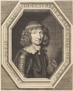 François Potier, marchese di Gevres da Jean Morin after Philippe de Champaigne