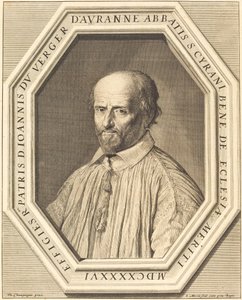 Jean Verger de Hauranne da Jean Morin after Philippe de Champaigne