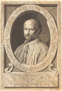 Jean du Verger de Hauranne da Jean Morin after Philippe de Champaigne