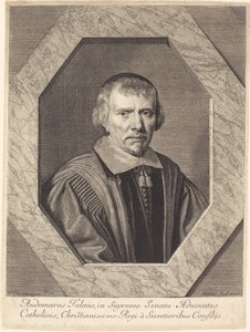 Omer Talon da Jean Morin after Philippe de Champaigne