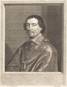 Pierre Berthier da Jean Morin after Philippe de Champaigne