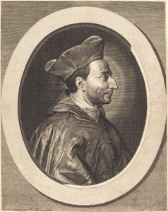 San Carlo, cardinale Borromeo da Jean Morin after Philippe de Champaigne