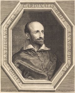 Cardinale Guido Bentivoglio da Jean Morin, after Sir Anthony van Dyck