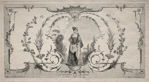 Il favorito di Flora, arabesco