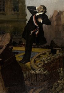 Morte del deputato Alphonse Baudin il 3 dicembre 1851, 1902 da Jean Paul Laurens