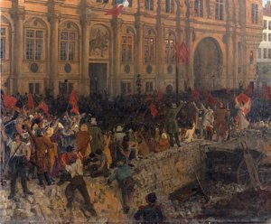 Proclamazione della Repubblica il 24 febbraio 1848 da Jean Paul Laurens
