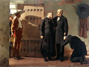 Gli ultimi momenti di Massimiliano, 1882