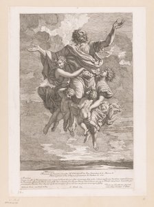 San Paolo portato in cielo dagli angeli da Jean Pesne