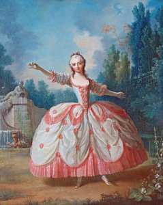 Ritratto di Barbara Campanini, conosciuta come La Barbarina da Jean Philippe de La Roche