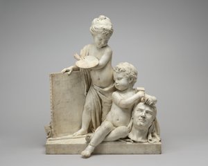 Pittura e scultura, 1774-1778 da Jean Pierre Antoine Tassaert