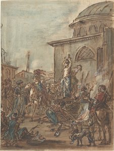 Olindo e Sofronia salvati da Clorinda da Jean Pierre Norblin