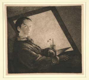 Autoritratto da Jean Pierre Norblin