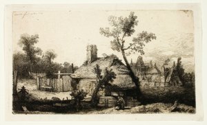 Il villaggio da Jean Pierre Norblin de La Gourdaine