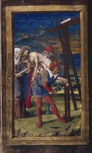 La discesa dalla croce da Lettres bâtardes, ca 1490-1510