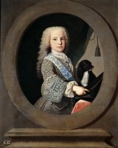 Luis Antonio Jaime di Spagna 1727-1785, il Cardinale Infante, 1731 da Jean Ranc