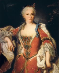 Ritratto di Elisabetta Farnese da Jean Ranc