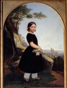 Ritratto di una bambina (Esther Debost) Esther Debost, cugina dell