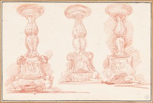 Studio di candelabri da Jean Robert Ango