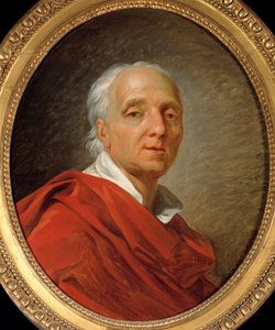 Ritratto di Denis Diderot da Jean Simon Berthelemy