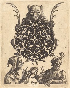 Disegno di gioielli con testa di leone da Jean Toutin