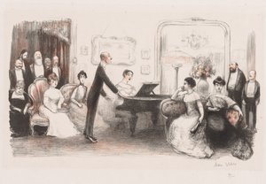 La Serata Borghese da Jean Veber