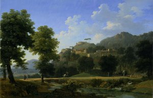 Paesaggio italiano da Jean Victor Bertin