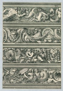 Tavola da Frises pour les architraves, cornices, et autres ornements d