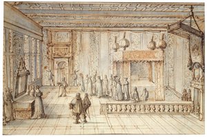 La camera del re Luigi XIV a Versailles