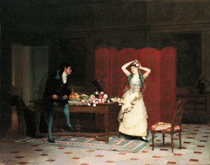 I preparativi da Jean or Jehan Georges Vibert