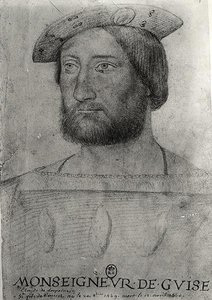 Ritratto di Claudio di Lorena, 1º Duca di Guisa da Jean school of Clouet