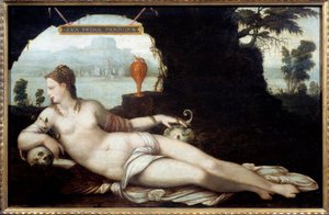 Eva Prima Pandora rappresentazione di una donna, che incrocia le caratteristiche di Eva e Pandora, che portano tutto il male sulla terra da Jean the Elder Cousin