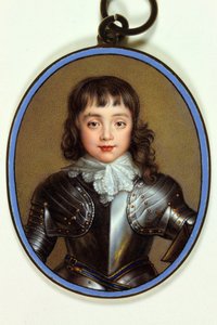 Carlo, Principe di Galles, poi Carlo II da Jean the Elder Petitot