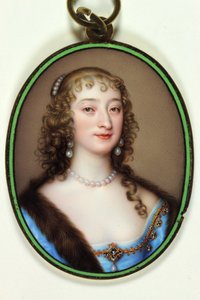 Lady Catherine Manners, Duchessa di Buckingham da Jean the Elder Petitot