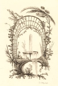 Fontana sotto pergola