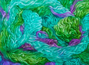 Lana multicolore, 2013 (gouche su carta)