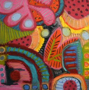 Forme astratte dai colori vivaci da Jeff Ferst