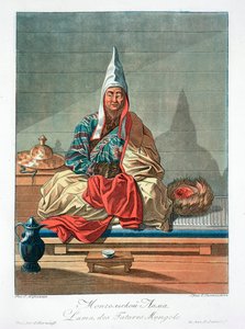 Lama dei Tartari mongoli da Jegor Scotnikoff