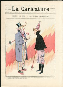 La Caricatura (1880) da Jehan Testevuide