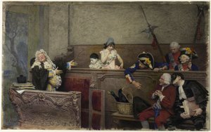 Processo a Pierrot da Jehan Georges Vibert