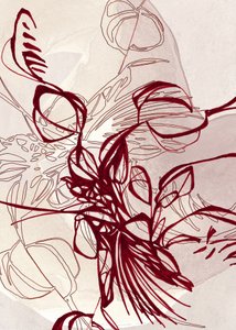 Linee botaniche eleganti da Jenja Braun