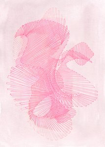 Geometria rosa tenue da Jenja Braun