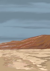 Paesaggio sereno del deserto da Jenna Alheit