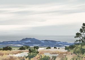Vaste montagne desertiche da Jenna Alheit