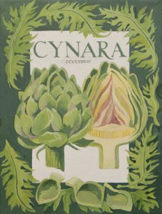 Cynara (carciofo) (acrilico) da Jennifer Abbott