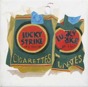 Confezioni Lucky Strike verdi (acrilico) da Jennifer Abbott