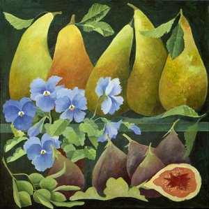 Frutta mista, 2013 (acrilico su tela)