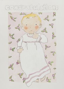 Nuova bambina (acquerello) da Jennifer Abbott