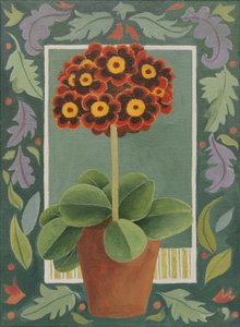 Primula rossa e nera (acrilico)